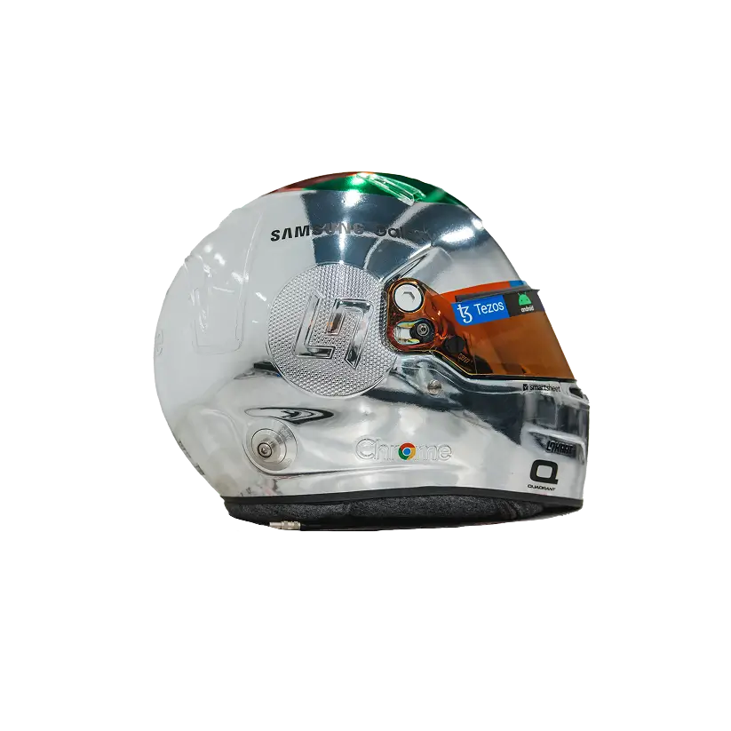Chrome helmet, 2023